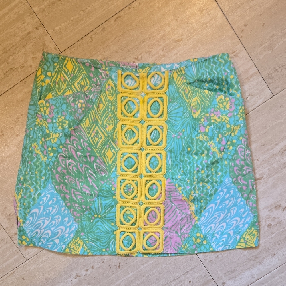 Lilly Pulitzer Marigold "Sun Dance" Skort - image 1